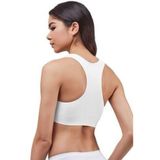 Elite Life 777 Kalın Askılı Spor Sütyeni, Beyaz, S/M Beden