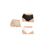 Elite Life 811 Kadın Yüksek Bel Dikişsiz Slip Külot, Karışık Renk, 3 Adet, S/M