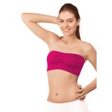 Elite Life 860 Kadın Askısız Strapless Atlet - Beyaz - L-XL
