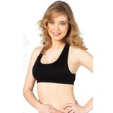 Elite Life 865 Ayarlanabilen Askılı Esnek Minimizer Siyah Kadın Büstiyer