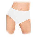 Elite Life A-04-822 Dikişsiz İz Yapmaz Cep Ağlı Slip Beyaz Kadın Külot