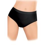 Elite Life A-04-822 Siyah Dikişsiz İz Yapmaz Cep Ağlı Slip Kadın Külot
