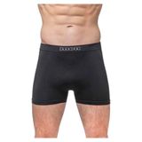 Elite Life Erkek Boxer, Mikroelyaf Polamid, Dikişsiz, Siyah, S/M Beden
