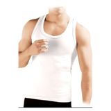 Elite Life Erkek Sıkılaştırıcı Göbek Toparlayıcı Korse Atlet, Beyaz, XL-XXL