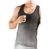 Elite Life Erkek Siyah Dikişsiz Korse Atlet, L/XL Beden
