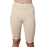 Elite Life Kadın Dikişsiz Esnek Diz Üstü Tayt, Ten, 2XL Beden