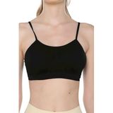 Elite Life Kadın Siyah İp Askılı Destekli Büstiyer 770, XL/2XL Beden