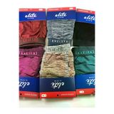 Elite Life Karışık Renk 6'lı Erkek Dikişsiz Mikro Boxer ElitLife907-6