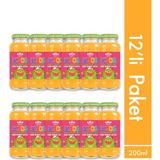 Elite Naturel 12'li Kids Organik Elma-Mango-Şeftali Meyve Suyu 200 ml