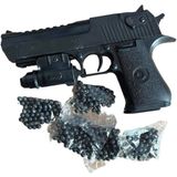 Elite Oyuncak Silah Boncuk Atan Lazerli + 5 Paket Plastik Boncuk 1 Adet