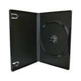 Elite Siyah Boş DVD Kutusu 14 mm 10'lu Avrupa Menşeli Standart Ölçü ile Güçlü Koruma