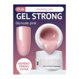 ELİTE STYLE Kalıcı Oje Strong Jel 06 (15 gr) – Nude Pembe Yapılandırıcı Tırnak Jeli