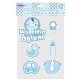 Elite Time BE4165 KL:12 PK:1 Hoşgeldin Oğlum Set Sticker
