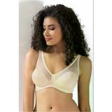 EliteWomans BONİPO9200--b Kadın Ten Rengi Tül Detaylı Toparlayıcı Sütyen Soft Cup