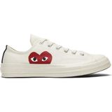 Elitime Converse Chuck Taylor All-Star 70 Ox Comme Des Garcons Play White (Orjinal Ürün) - Beyaz