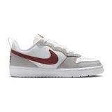 Elitime Nike Court Borough Grey Low Recraft (Orjinal Ürün) - Gri-Beyaz