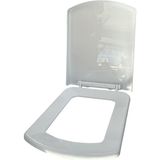 Elitra Plus Yavaş Kapanan Kare Klozet Kapağı Beyaz 35x43 cm Ölçülerle Şık ve Dayanıklı