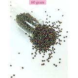Elitse Dökme Cam Kum Boncuk (11/0) 2 mm - 60 Gram - Üç Renkli - BNC067