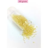 Elitse Kesme Cam Boncuk 2mm - 60 Gram - Şeffaf Sarı - BNC351