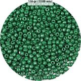 Elitse Koyu Yeşil Renk 4 mm Yaklaşık 1100 Adet / 100 Gram Cam Boncuk Oya Yazma Bileklik ve Kolye