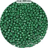 Elitse Koyu Yeşil Renk 4 mm Yaklaşık 660 Adet / 60 Gram Cam Boncuk Oya Yazma Bileklik ve Kolye