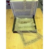 Elitse Salon Takımı Çeyizlik Hayal Tül Runner Set 5 Parça Hayal Tül Ranır Masa Sehpa Konsol Örtüsü Emona