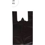 Elitse Siyah Atlet Poşet Büyük Boy 50X90 cm Takriben 240 Adet 20 kg