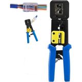 Elitstore RJ45 CAT6 EZ PLUG Yeni Nesil Makaslı Ağ Pensesi