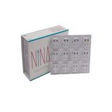 elittrendshop 12 Çift Steril Kulak Delme Küpesi Nina Cerrahi Çelik Küpe Günlük Kullanıma Uygun