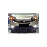 ElitTuning Fiat Doblo D4 Uyumlu Ön Tampon Eki, Lip, Kulaklı Voltex Tip 3 Parça