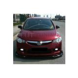 ElitTuning Honda Civic Fd6 Ön Lip Ön Tampon Eki 3 Parça Parlak Siyah REC5452154