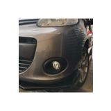 Elittuning Renault Kangoo Ön Lip Ön Tampon Eki Parlak Siyah 3 Parça Plastik