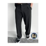ElitWear Erkek Baggy Fit Rahat Kalıp Pileli Salaş Pantolon