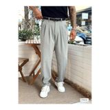 ElitWear Erkek Baggy Rahat Kalıp Pileli Salaş Pantolon