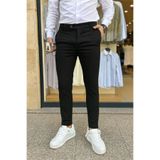 ElitWear Erkek Slim Fit Pamuklu Bezayağı Dilli Kumaş Pantolon