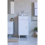 Eliusta Fre 50 Cm Çok Amaçlı Dolap 1 Raflı Tek Çekmeceli Banyo Mutfak Dolabı 50X88x32,5 Cm Organizer Dolap