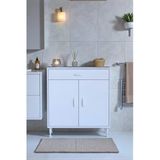 Eliusta Fre 75 Cm Çok Amaçlı Dolap 1 Raflı Tek Çekmeceli Banyo Mutfak Dolabı 75X88x32,5 Cm Organizer Dolap