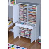 Eliusta Funci Beyaz Renk G:90 Cm Banyo Dolabı 3 Kapaklı 7 Raflı Dolap 90X173x32,5 Cm Boyutlarında Dolap