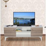 Eliusta Iki Kapaklı Tv Sehpası Ofis Sehpası Tv Ünitesi