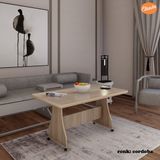 Eliusta Tekerlekli Mdf Masa %100 Mdf Mutfak Masası Orta Sehpa - Cordoba