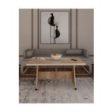 Eliusta Tekerlekli Mdf Masa %100 Mdf Mutfak Masası Orta Sehpa Yemek Masası
