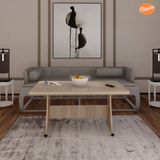 Eliusta Tekerlekli Mdf Masa %100 Mdf Orta Sehpa Salon Masa Sehpa - Cordoba