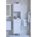 Eliusta Vero 5 Bölmeli 45 cm Genişlikte Dolap Çok Amaçlı Kullanım Banyo Dolapı 45X173X32,5 cm Dolap - Beyaz