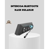Elivora BT22 Kask Içi Bluetooth Kulaklık Hızlı Eşleşme ve Gürültü Önleyici Mikrofon