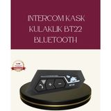 Elivora Motosiklet Sürüşleri Için BT22 Kask Bluetooth Kulaklık Mikrofonlu