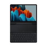 Elivora Store Book Cover Klavye Slim EF-DT630 Galaxy Tab S7 Için, Siyah, 11 Inç - Option-1 - 00-Siyah - Beyaz