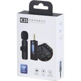 Elivora Store K35 Wireless Microphone Kablosuz Yaka Mikrofonu 360° Çok Yönlü Gürültü Azaltma Type-C Android Akıllı Telefon ile Uyumlu Youtube Için Tablet Facebook Canlı Akış Video Kaydı Vlog Röportaj Uyumlu - Ahşap