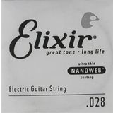 Elixir 15228 28 Nanoweb Tek Elektro Gitar Teli