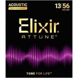 Elixir Attune Phosphor Bronze Medium Akustik Gitar Teli (13-56)