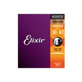 Elixir Nanoweb Akustik Gitar Teli 010-047 Fosfor Bronz 16002